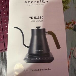 Ecorelax white Electric Kettle